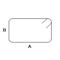 Cadre rectangulaire