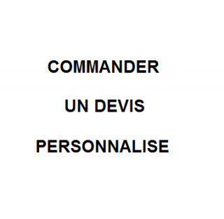 Devis personnalisé